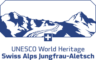 Logo UNESCO Swiss Alps Jungfrau Aletsch